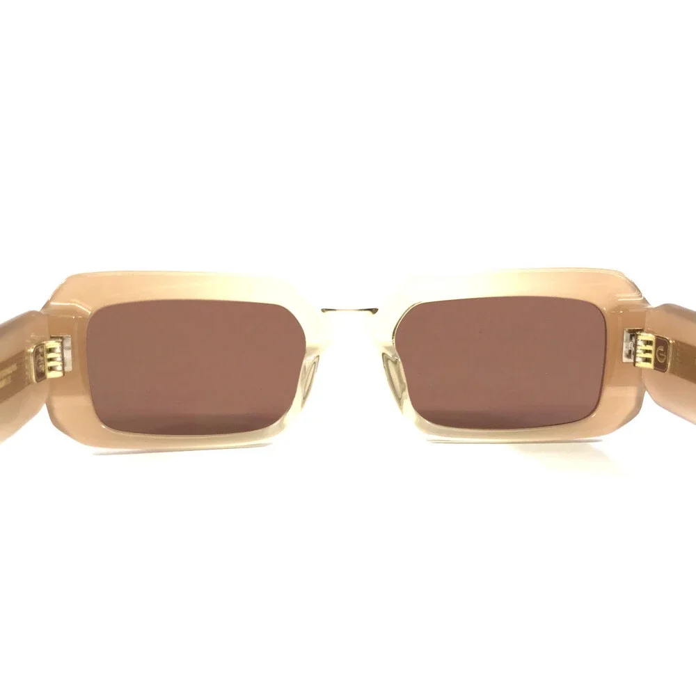 Gigi Studios Sunglasses CAMILLE GVS004A/C5 Nude Fade Frames with Brown Lenses
